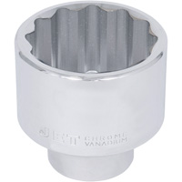 Chrome Socket, 50 mm, 1" Drive, 12 Points Pronet Distribution
