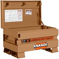 Model 32 Jobsite Chest with Padlock, 32" x 19" x 19", Steel, Tan Pronet Distribution