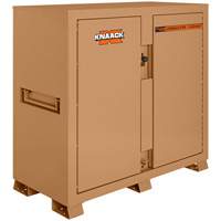 Model 112 Jobsite Cabinet with Padlock, Steel, 54.9 Cubic Feet, Tan Pronet Distribution