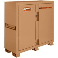 Model 109 Jobsite Cabinet with Padlock, Steel, 47.5 Cubic Feet, Tan Pronet Distribution