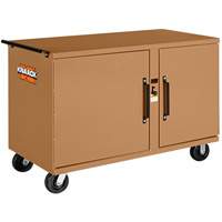 Model 58 heavy-Duty Rolling Workbench with Padlock, 54-1/4" W x 37-3/10" H x 26" D Pronet Distribution