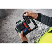 Laser dalignement/nivellement 360 connect&eacute; &agrave; faisceau vert &agrave; trois points Pronet Distribution