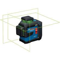 Laser dalignement/nivellement 360 &agrave; faisceau vert &agrave; trois points Pronet Distribution