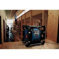 Radio de chantier avec Bluetooth 5.0 et station dalimentation, Lithium-ion, 18 V Pronet Distribution