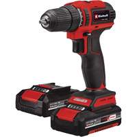 Cordless Drill/Driver Kit, Lithium-Ion, 18 V, 3/8" Chuck, 354 in-lbs Torque Pronet Distribution