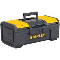 Boîte &agrave; outils, 16" la x Noir/Jaune Pronet Distribution