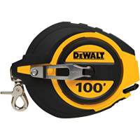 Closed Case Long Tape Measure, 100', Imperial Graduations Pronet Distribution