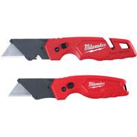 2-Piece FASTBACK Folding Utility Knife Set, Plastic Handle Pronet Distribution