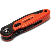 Folding Utility Knife, 1" Blade, Steel Blade, Aluminum Handle Pronet Distribution