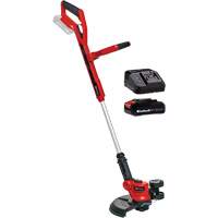 Cordless Telescopic String Trimmer with 2.5Ah Battery & Charger Starter Kit, 12", Battery Powered, 18 V Pronet Distribution