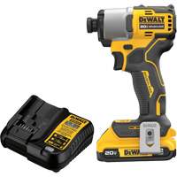 Brushless Cordless Impact Driver Kit, 1/4", 1700 in-lbs Max. Torque, 20 V, Lithium-Ion Pronet Distribution