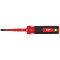 2-in-1 1000V Insulated Flip Shank Multi-Bit Screwdriver, 8-4/5" L, Cushion Grip Handle Pronet Distribution