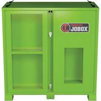 Onsite PPE Storage Cabinet, Steel, High-Visibility Lime Green Pronet Distribution