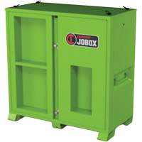 Onsite PPE Storage Cabinet, Steel, High-Visibility Lime Green Pronet Distribution
