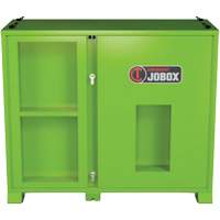 Onsite PPE Storage Cabinet, Steel, High-Visibility Lime Green Pronet Distribution