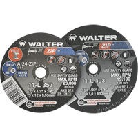 Zip Cut-Off Wheel, 4" x 1/4", 3/8" Arbor, Type 1 Pronet Distribution