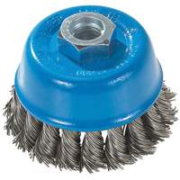Brosse &agrave; fils nou&eacute;s torsad&eacute;s, 3" dia. x M14 arbre Pronet Distribution