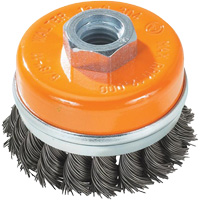 Brosse &agrave; fils nou&eacute;s torsad&eacute;s, 5" dia. x 5/8"-11 arbre Pronet Distribution