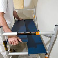 &eacute;chafaudages mobiles - &eacute;chafaudage Mini, Cadre Aluminium, 42" p x 48-1/2" h Pronet Distribution
