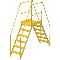Crossover Ladder, 104" Overall Span, 60" H x 36" D, 24" Step Width Pronet Distribution