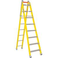 Step to Straight Ladder, 13.8', Fibreglass, 375 lbs., CSA Grade 1AA Pronet Distribution