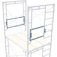 Garde-corps dextr&eacute;mit&eacute; extensible pour l'&eacute;chafaudage, Barre de retenue, 21" h Pronet Distribution