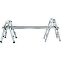 Telescoping Multi-Position Ladder, 2.916' - 9.75', Aluminum, 300 lbs., CSA Grade 1A Pronet Distribution