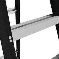 Escabeau avec plateau &agrave; peinture, 10', Fibre de verre, Capacit&eacute; 250 lb, Type 1 Pronet Distribution