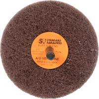 Standard Abrasives Buff & Blend Wheel, 3" Dia. x 1" W, 1/4" Arbor, Aluminum Oxide Pronet Distribution