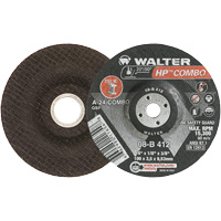 HP Combo Depressed Center Combination Wheel, 4" x 1/8", 3/8" Arbor, Type 27 Pronet Distribution