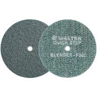 Disque de pr&eacute;paration de surface QUICK-STEP BLENDEX, 5" dia., Grain Fin, Oxyde d'aluminium Pronet Distribution