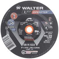 Meule PIPEFITTER, 6" x 3/32", Oxyde d'aluminium, Type 27 Pronet Distribution