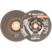 Disque de meulage et tronçonnage HP, 6" x 1/4", Arbre 5/8"-11, Oxyde d'aluminium, Type 27 Pronet Distribution
