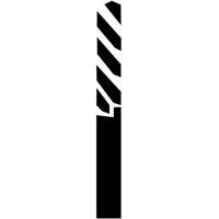 Forets pour trou de passage &agrave; pointes au carbure, Diam&egrave;tre de 1/4" Pronet Distribution
