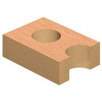 Forets pour trou de passage &agrave; pointes au carbure, Diam&egrave;tre de 2/5" Pronet Distribution
