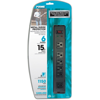 Surge Protector, 6 Outlets, 1150 J, 1875 W, 15' Cord Pronet Distribution