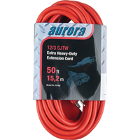 Cordon rallonge en vinyle, Ext&eacute;rieur, SJTW, AWG 12/3, 15 A, 3 prise(s), 50' Pronet Distribution