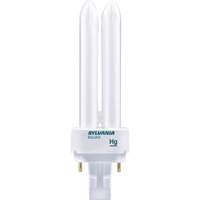 Lampe fluorescente compacte &agrave; tube double Dulux D/E, D (T4), 13 W, 4100 K, Base G24Q-1, 20 000 h Pronet Distribution