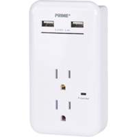 Prime&reg; USB Charger with Surge Protector Pronet Distribution