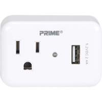 Prime&reg; USB Charger with Surge Protector Pronet Distribution
