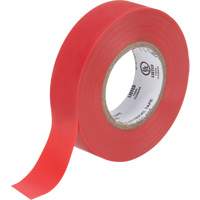 Ruban isolant, 19 mm (3/4") x 18 m (60'), Rouge, 7 mils Pronet Distribution