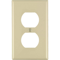 Plaque murale pour prise double Pronet Distribution