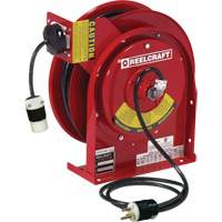 Power Cord Reel, 45', SJEOOW, 12 Gauge, 20 A Pronet Distribution