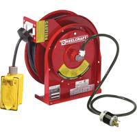 Power Cord Reel, 45', SJEOOW, 12 Gauge, 20 A Pronet Distribution