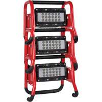 Rechargeable Portable Scene Light II, LED, 10000 Lumens, Plastic Housing Pronet Distribution