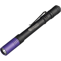 Lampe stylo UV avec port de recharge micro USB Stylus Pro, DEL, Corps en Aluminium, piles Rechargeable, Compris Pronet Distribution