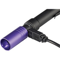 Lampe stylo UV avec port de recharge micro USB Stylus Pro, DEL, Corps en Aluminium, piles Rechargeable, Compris Pronet Distribution