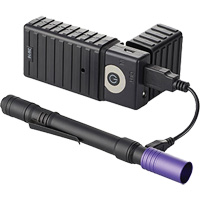 Lampe stylo UV avec port de recharge micro USB Stylus Pro, DEL, Corps en Aluminium, piles Rechargeable, Compris Pronet Distribution