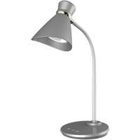 Lampe de bureau, 6 W, DEL, Col 16", Argent Pronet Distribution