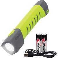 Small Pro Series Hybrid Handheld Flashlight, LED, 500 Lumens, Rechargeable/AA Batteries Pronet Distribution